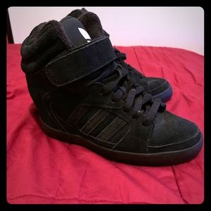 Women’s adidas wedge sneakers